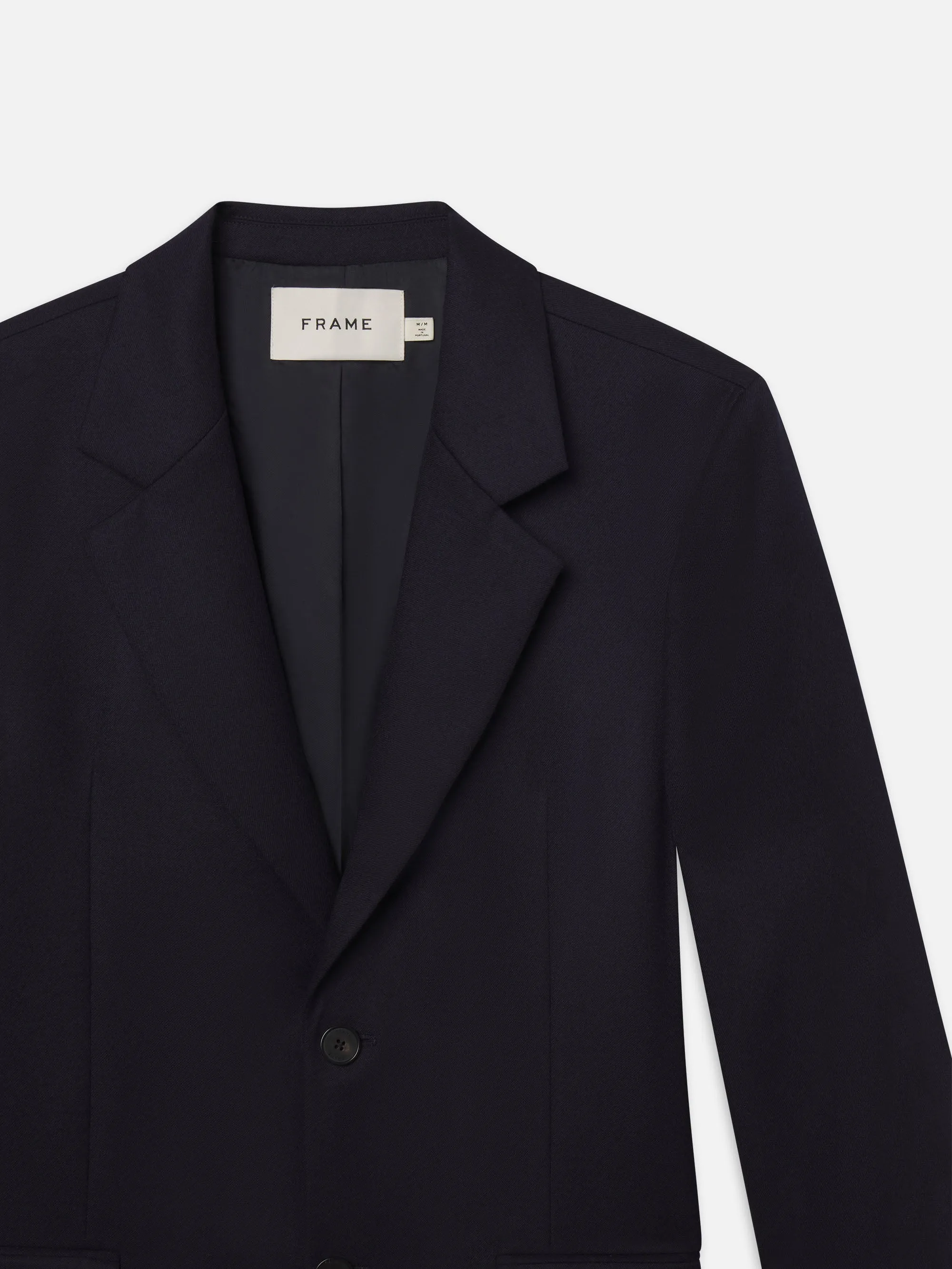 Single Breasted Blazer -- Dark Navy sold by Frame Denim product image thumbnail 2