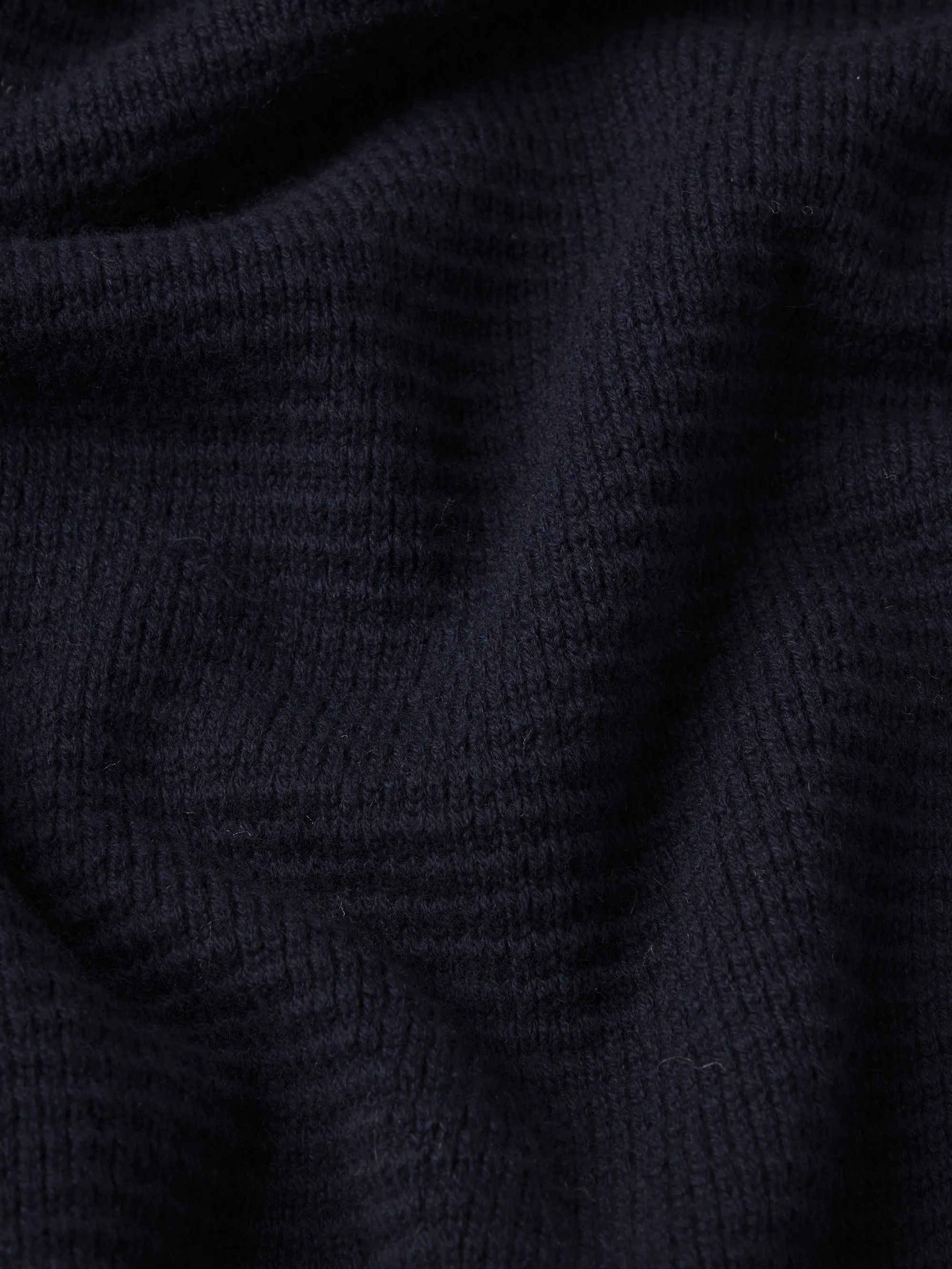 Textured Wool Cashmere Sweater -- Dark Navy sold by Frame Denim product image thumbnail 4