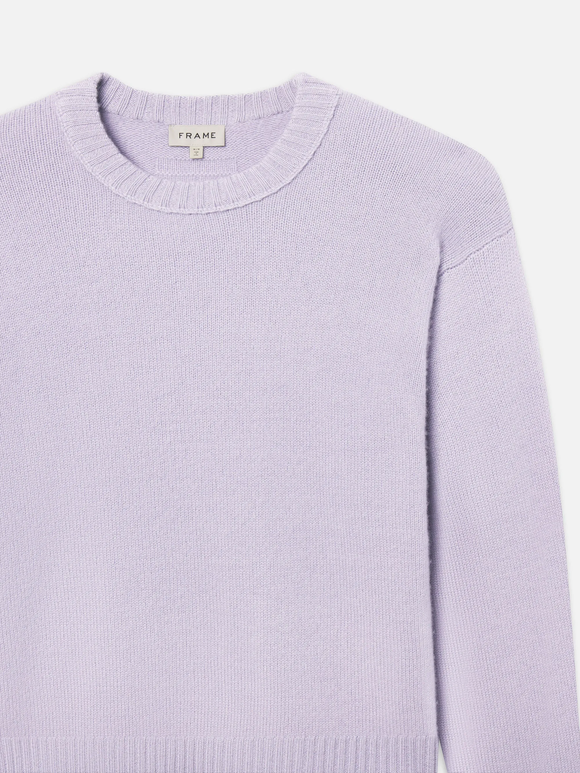 Cashmere Crewneck Sweater -- Old Lavender sold by Frame Denim product image thumbnail 2