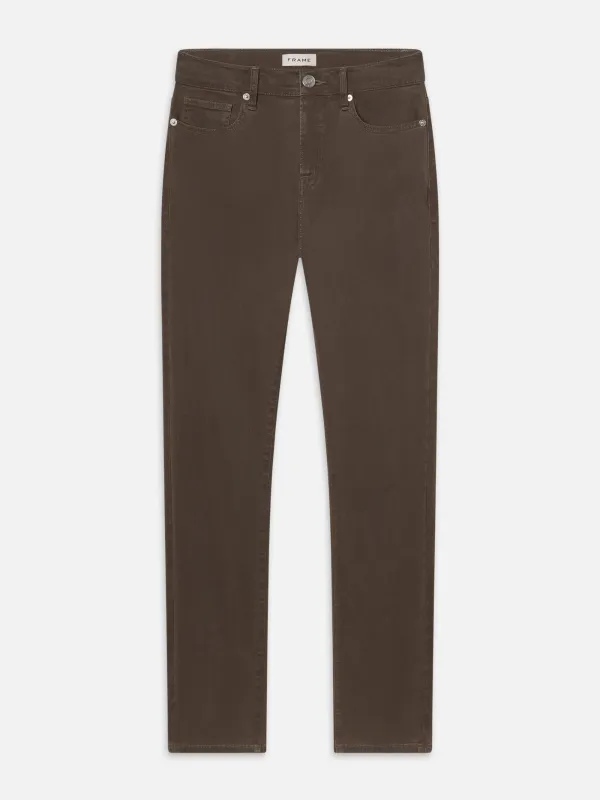 L'Homme Slim Brushed Twill -- Old Sage sold by Frame Denim