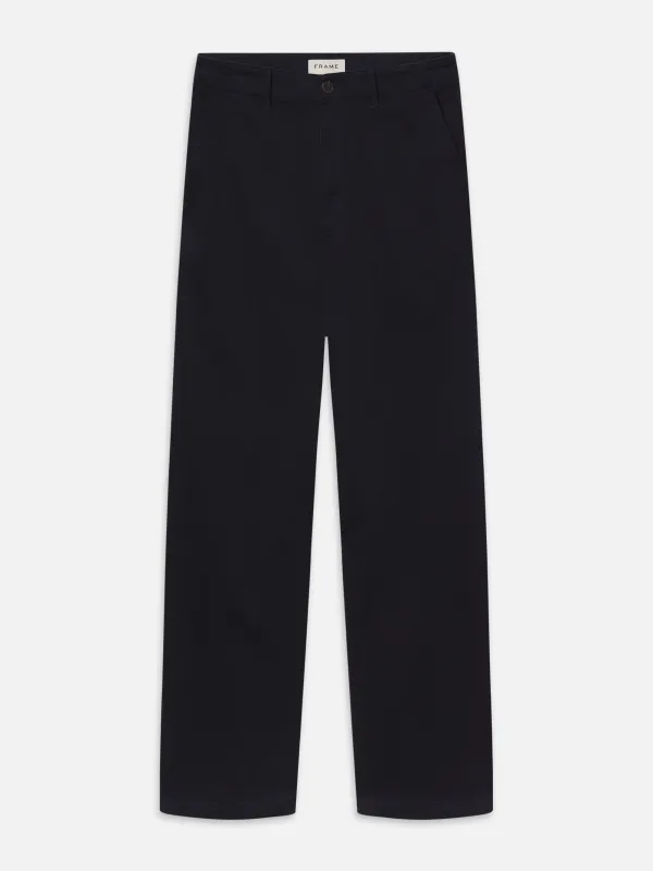 Cotton Chino Pants -- Dark Navy sold by Frame Denim