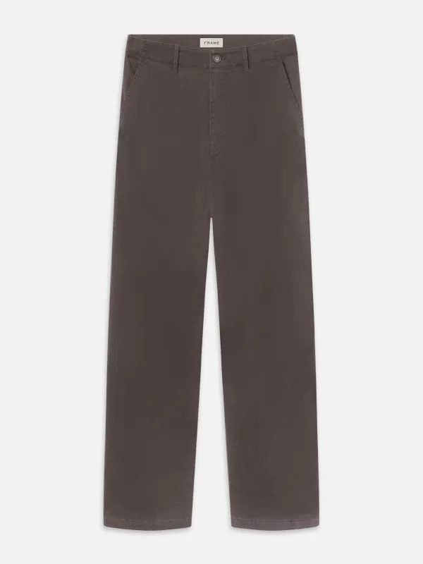 Cotton Chino Pants -- Dark Chocolate sold by Frame Denim