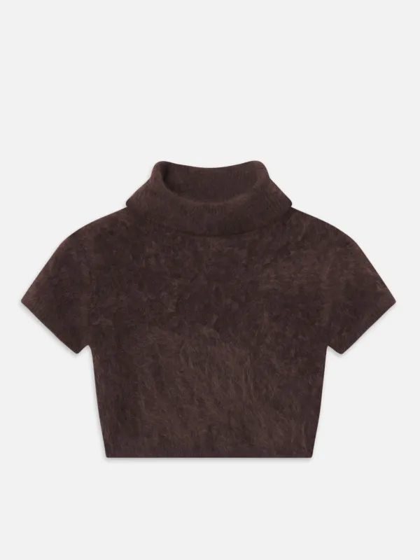 The Teddy Turtleneck -- Coffee sold by Frame Denim