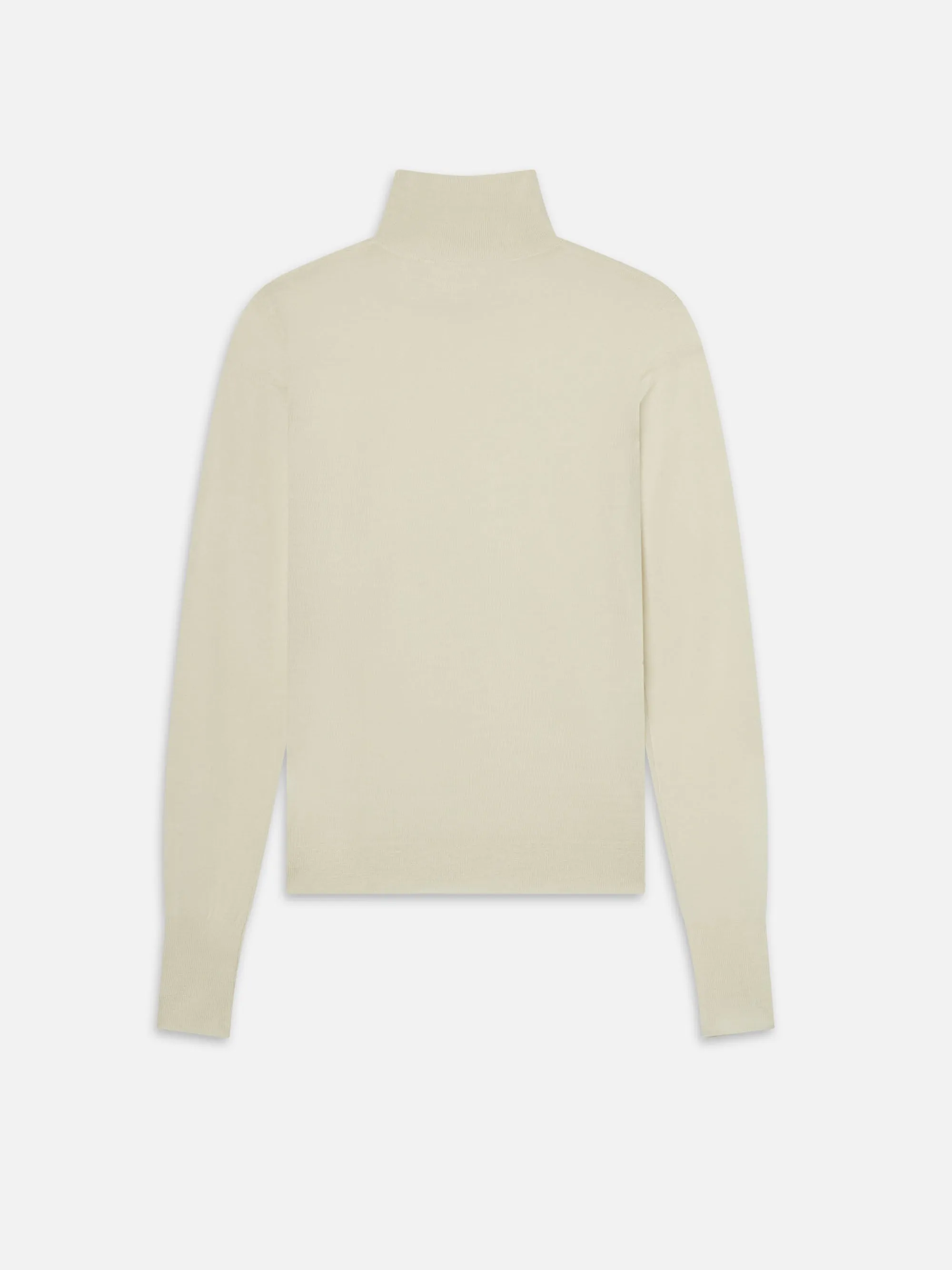 Slim Turtleneck -- Cream sold by Frame Denim product image thumbnail 3
