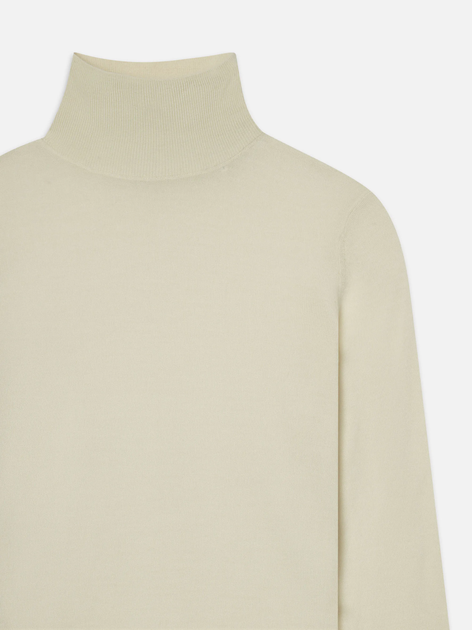 Slim Turtleneck -- Cream sold by Frame Denim product image thumbnail 2