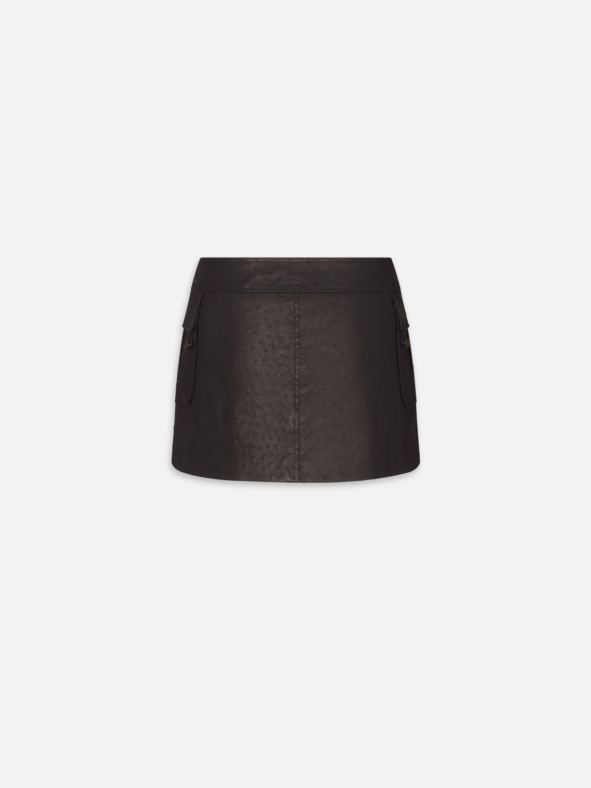 The Leather Cargo Mini -- Coffee sold by Frame Denim product image thumbnail 3
