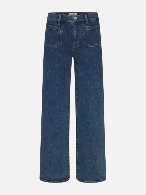 Le Slim Palazzo Modernist Pocket -- Esteem sold by Frame Denim