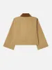 The Mini Swing Jacket -- Khaki sold by Frame Denim
