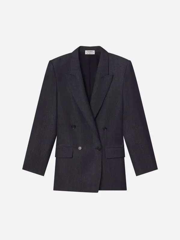 The Atelier Unison Blazer -- Denim sold by Frame Denim