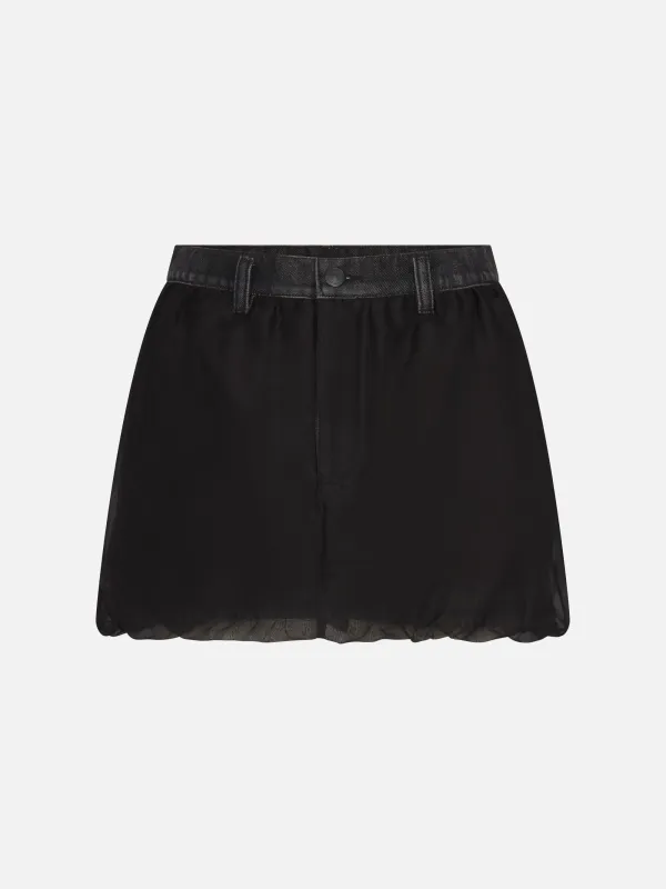 The Atelier Vignette Skirt -- Dim sold by Frame Denim