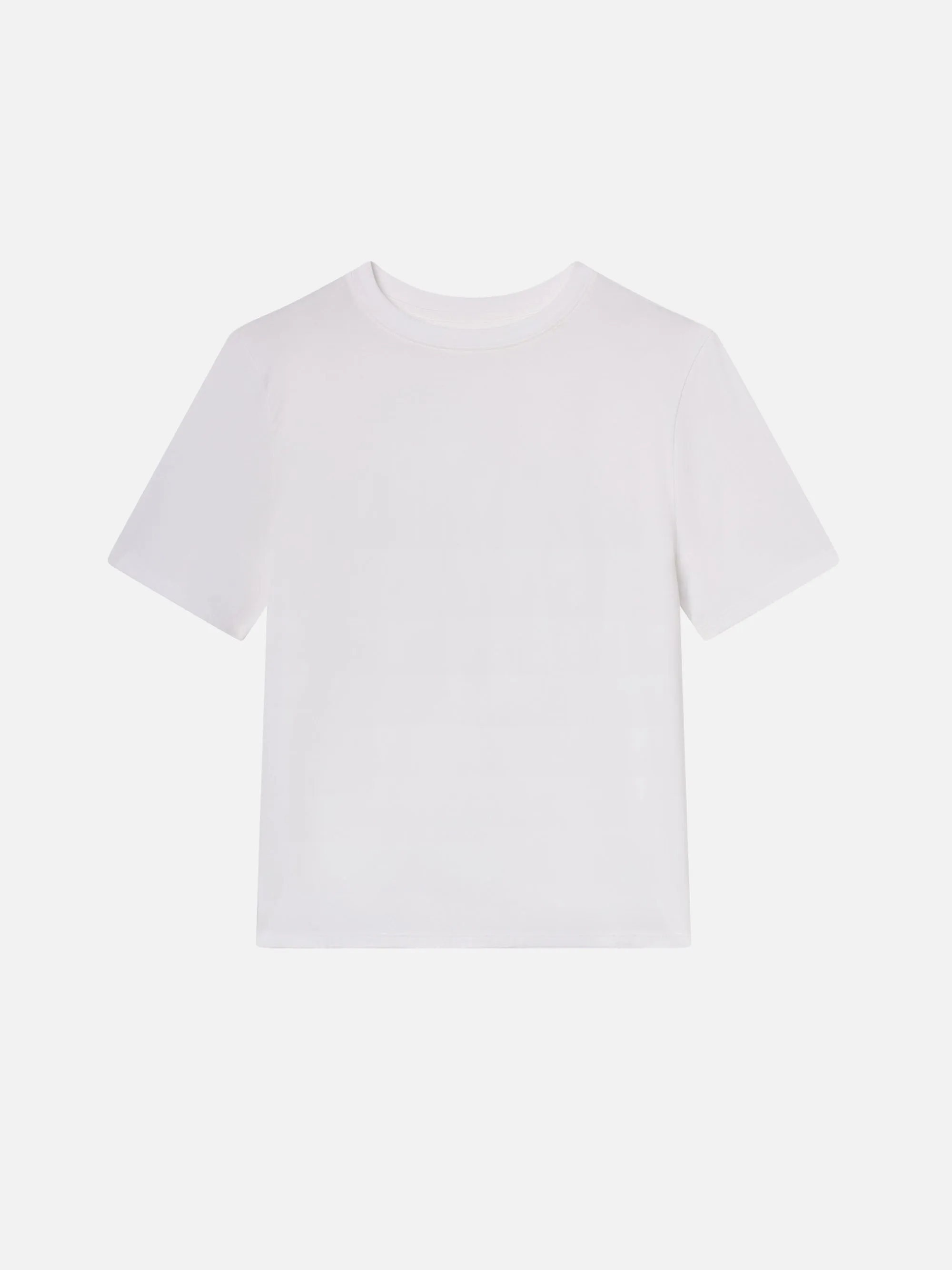The Plus One Tee -- White sold by Frame Denim