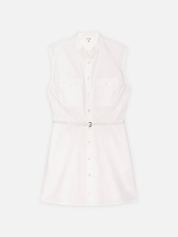 The Safari Dress -- White sold by Frame Denim