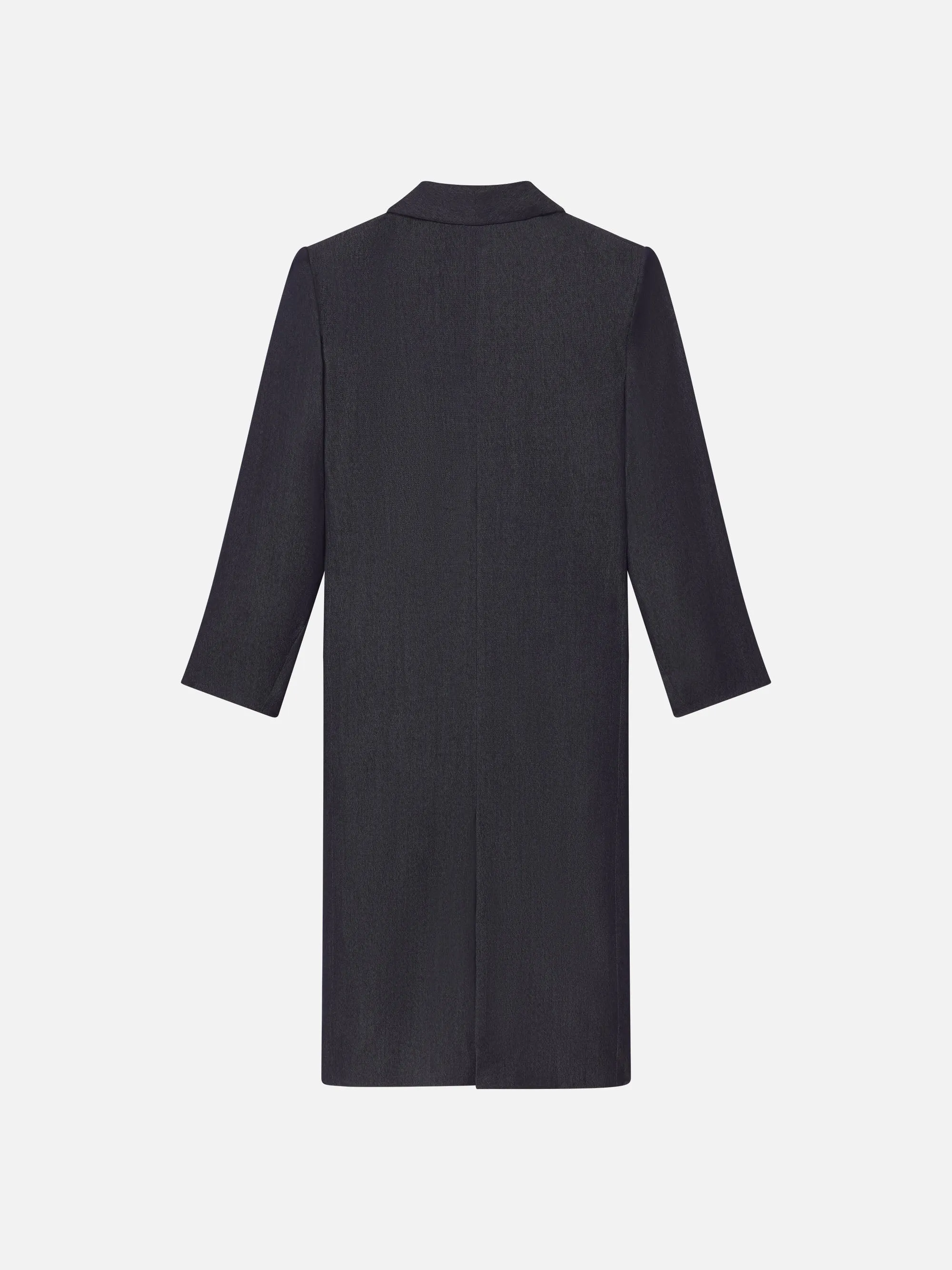 The Atelier Cloaked Overcoat -- Denim sold by Frame Denim product image thumbnail 3