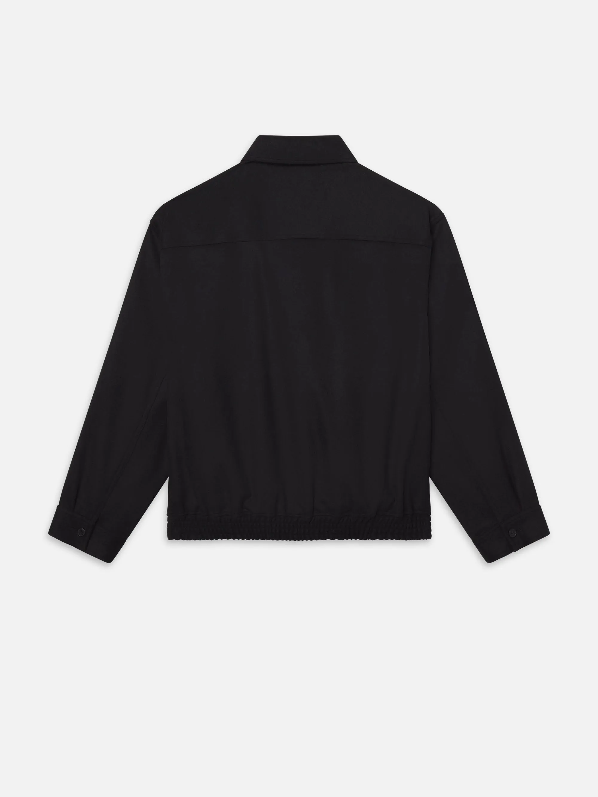 Wool Cashmere Blouson -- Black sold by Frame Denim product image thumbnail 3
