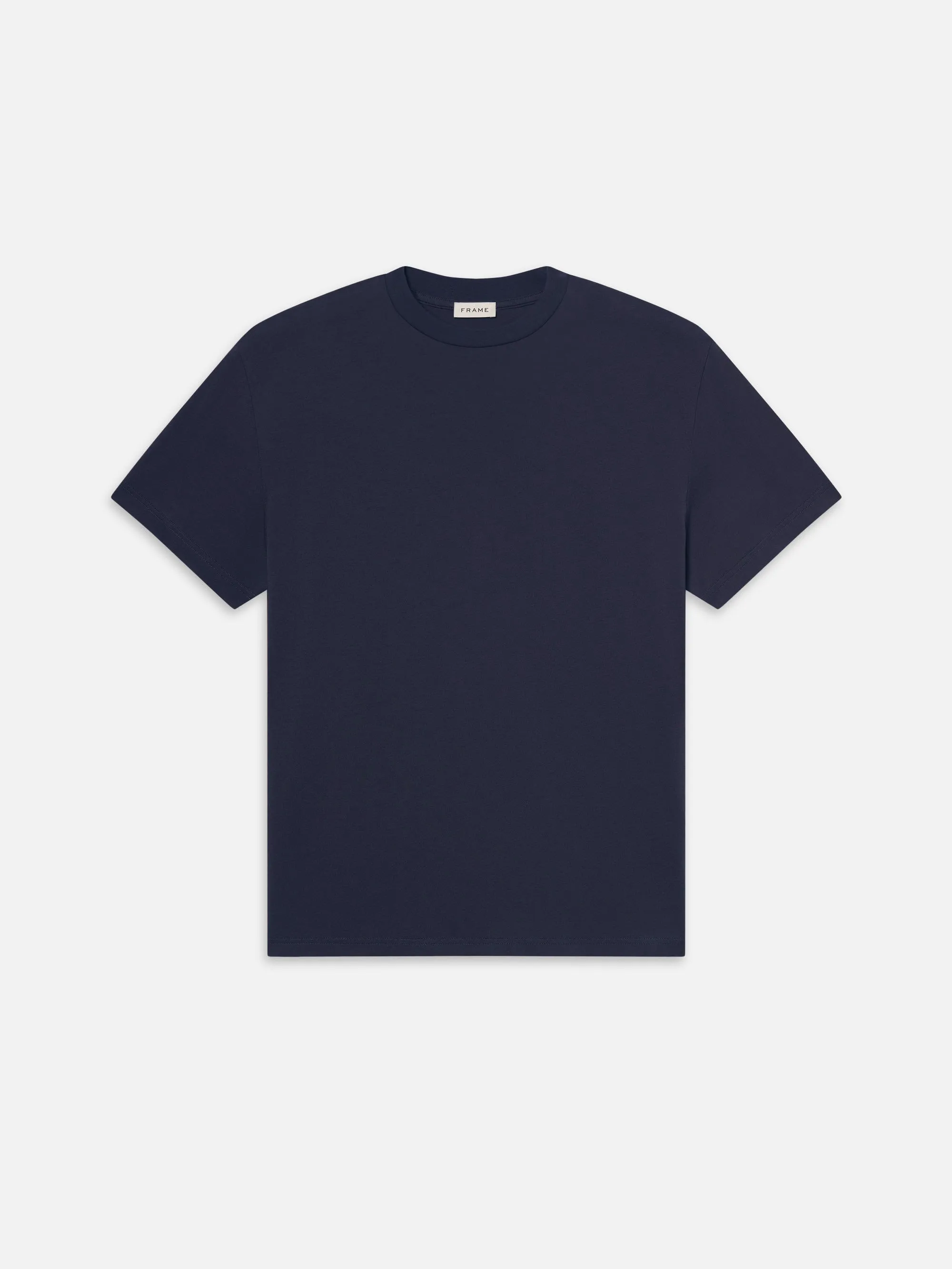 Light Cotton Tee -- Dark Navy sold by Frame Denim