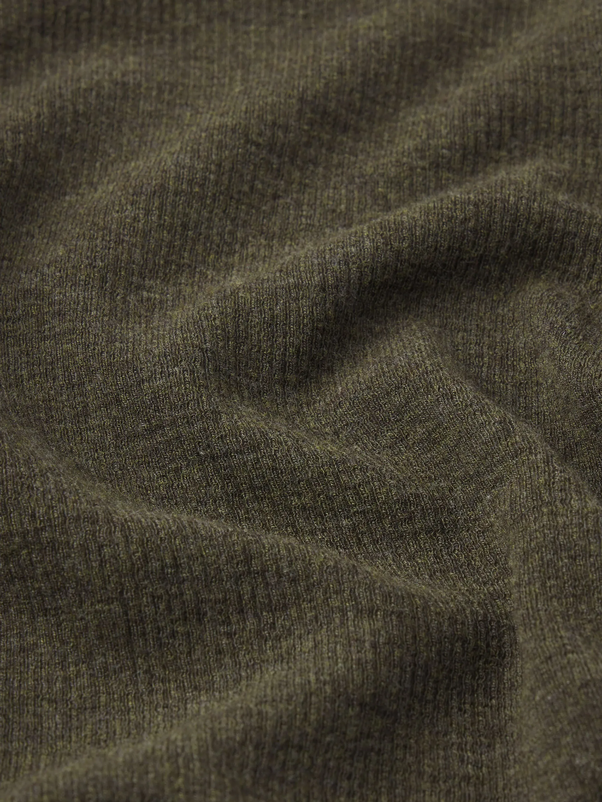 The Heather Rib Crew Tee -- Rich Military Heather sold by Frame Denim product image thumbnail 4