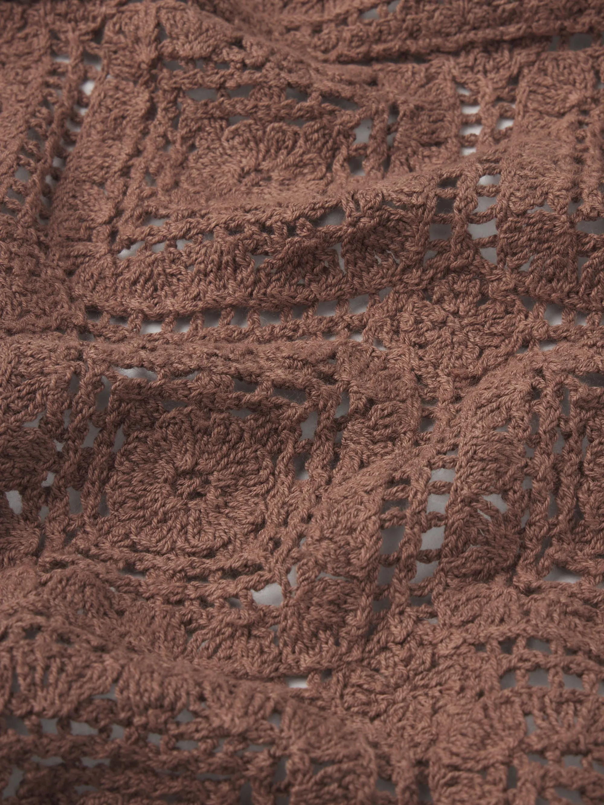 The Crochet Cardi -- Caramel sold by Frame Denim product image thumbnail 4