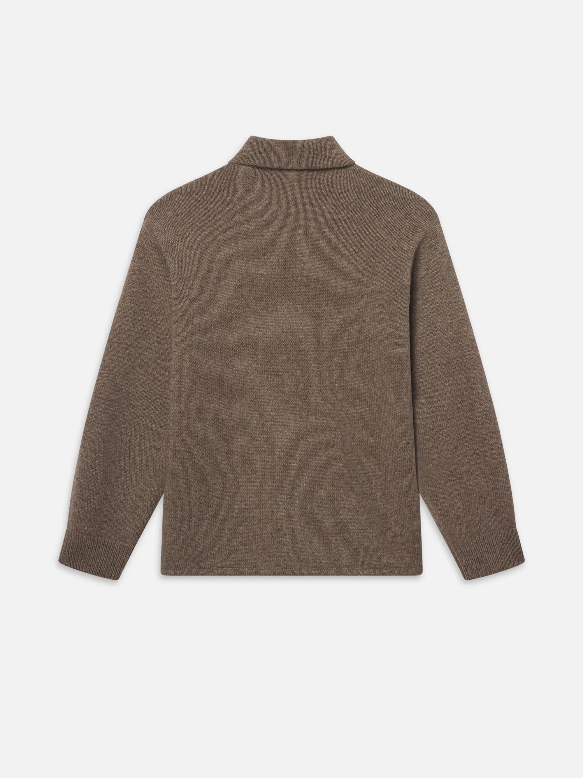 Long Sleeve Shirt Sweater -- Dark Taupe sold by Frame Denim product image thumbnail 3