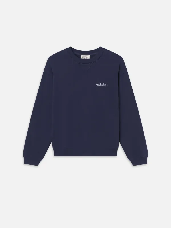 Sotheby's Unisex Crewneck Sweatshirt made by Frame Denim