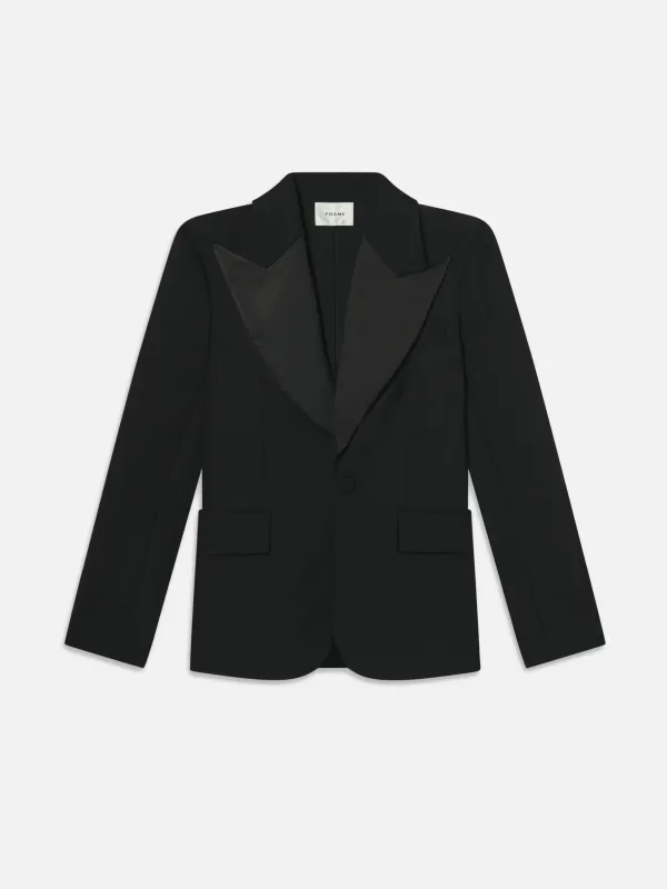 The Peak Lapel Blazer sold by Frame Denim