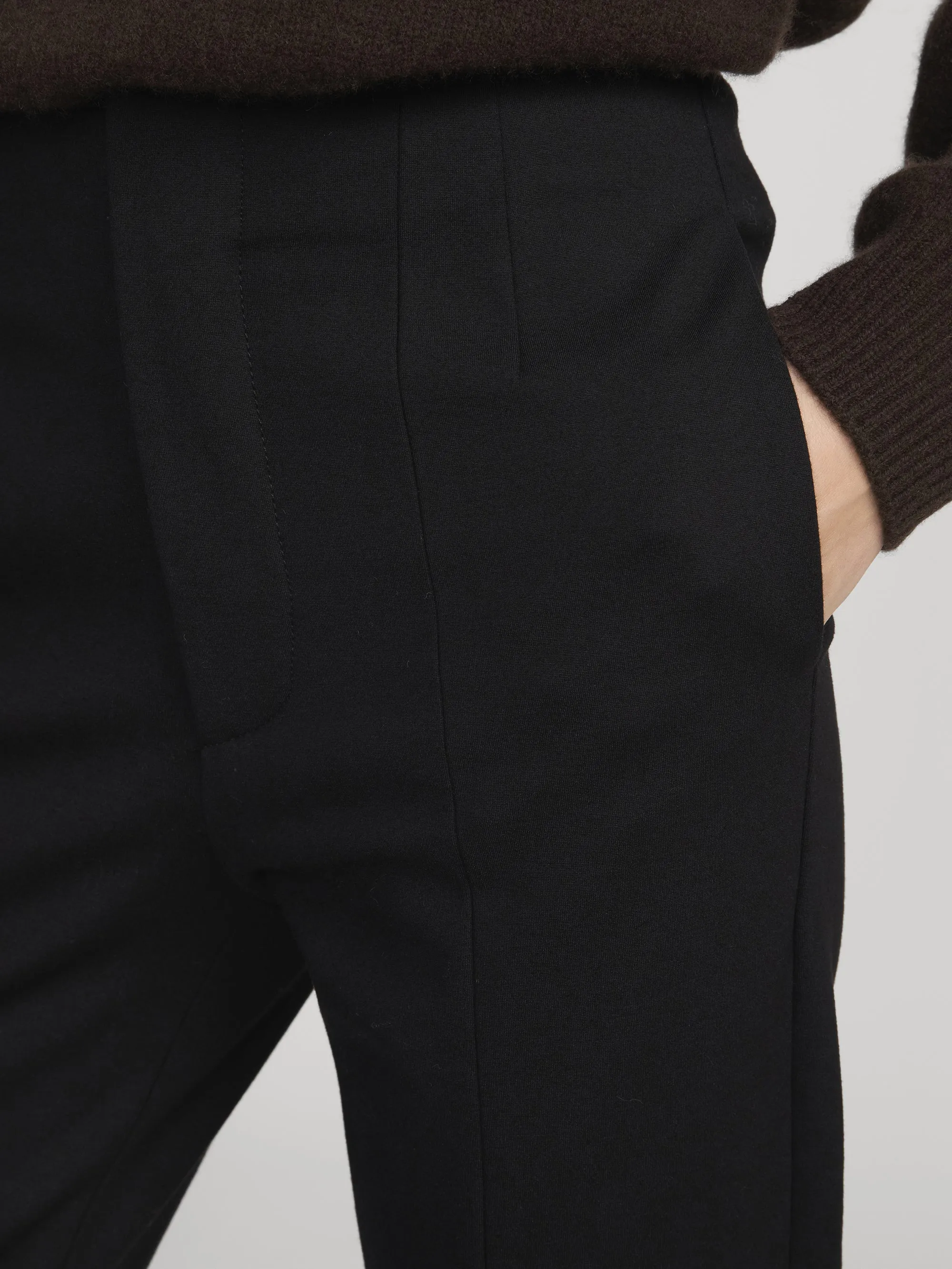 The Sleek Trouser -- Black sold by Frame Denim product image thumbnail 4