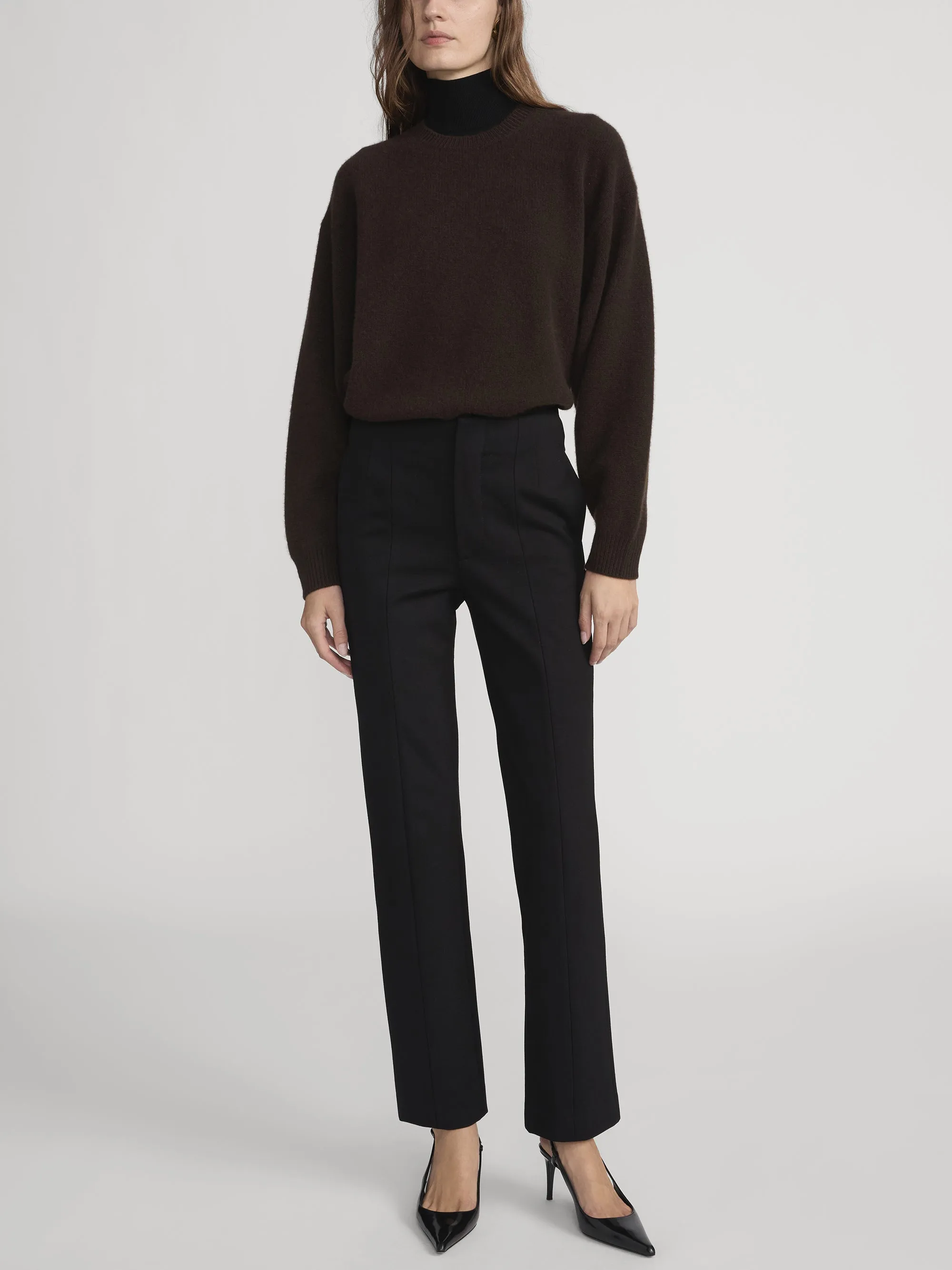 The Sleek Trouser -- Black sold by Frame Denim product image thumbnail 2