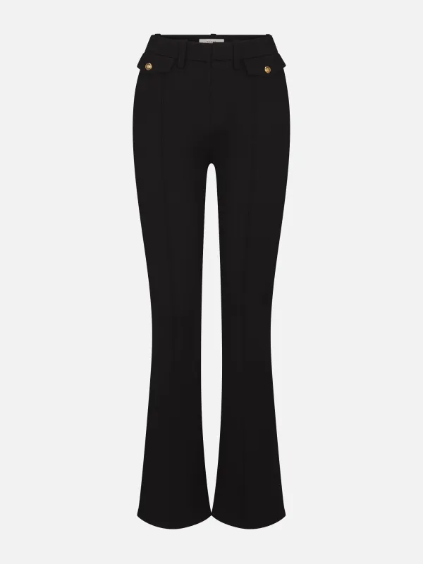 The Reboot Trouser -- Black made by Frame Denim