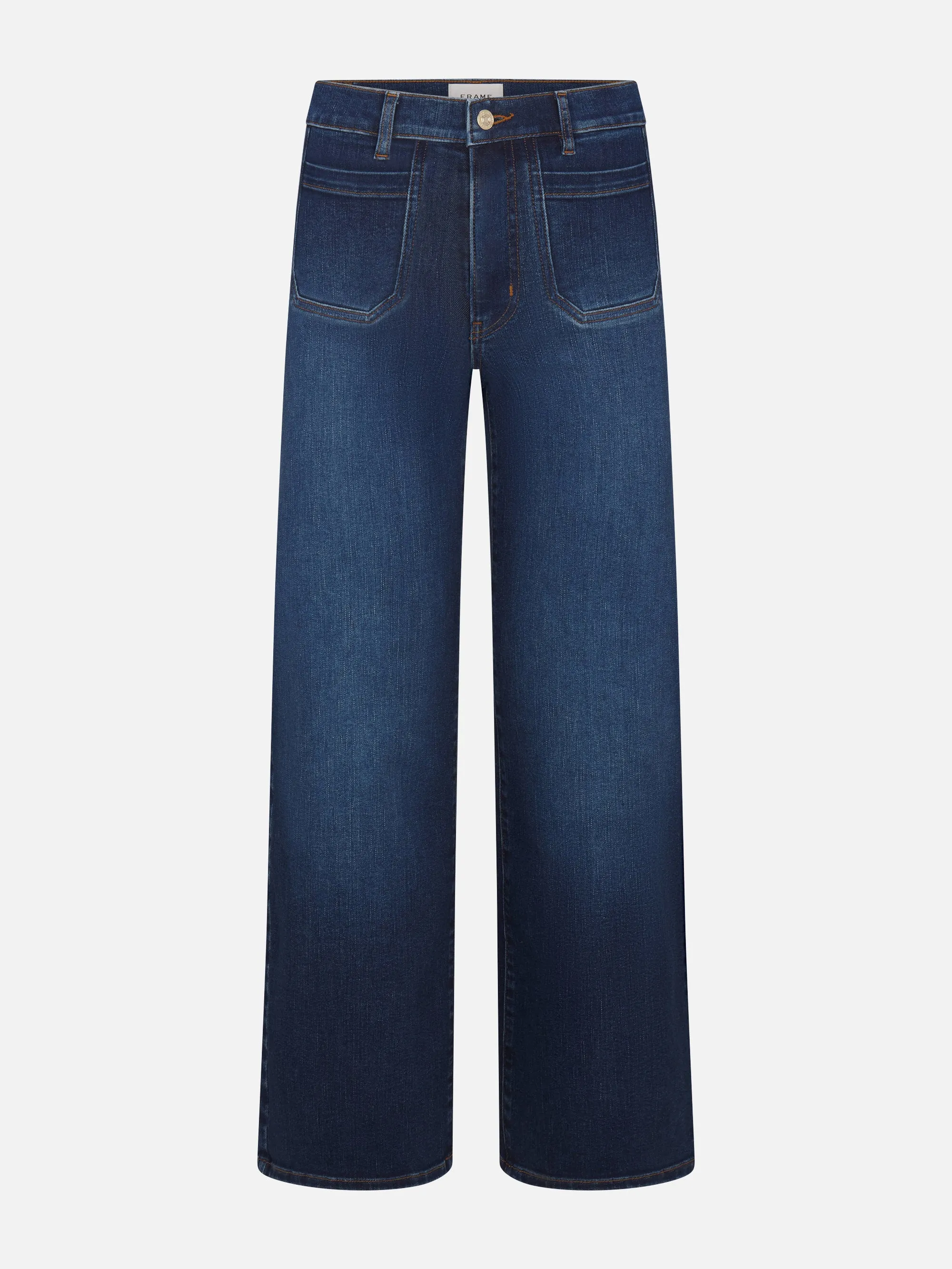 Le Pixie Slim Palazzo Modernist Pocket -- Savior sold by Frame Denim