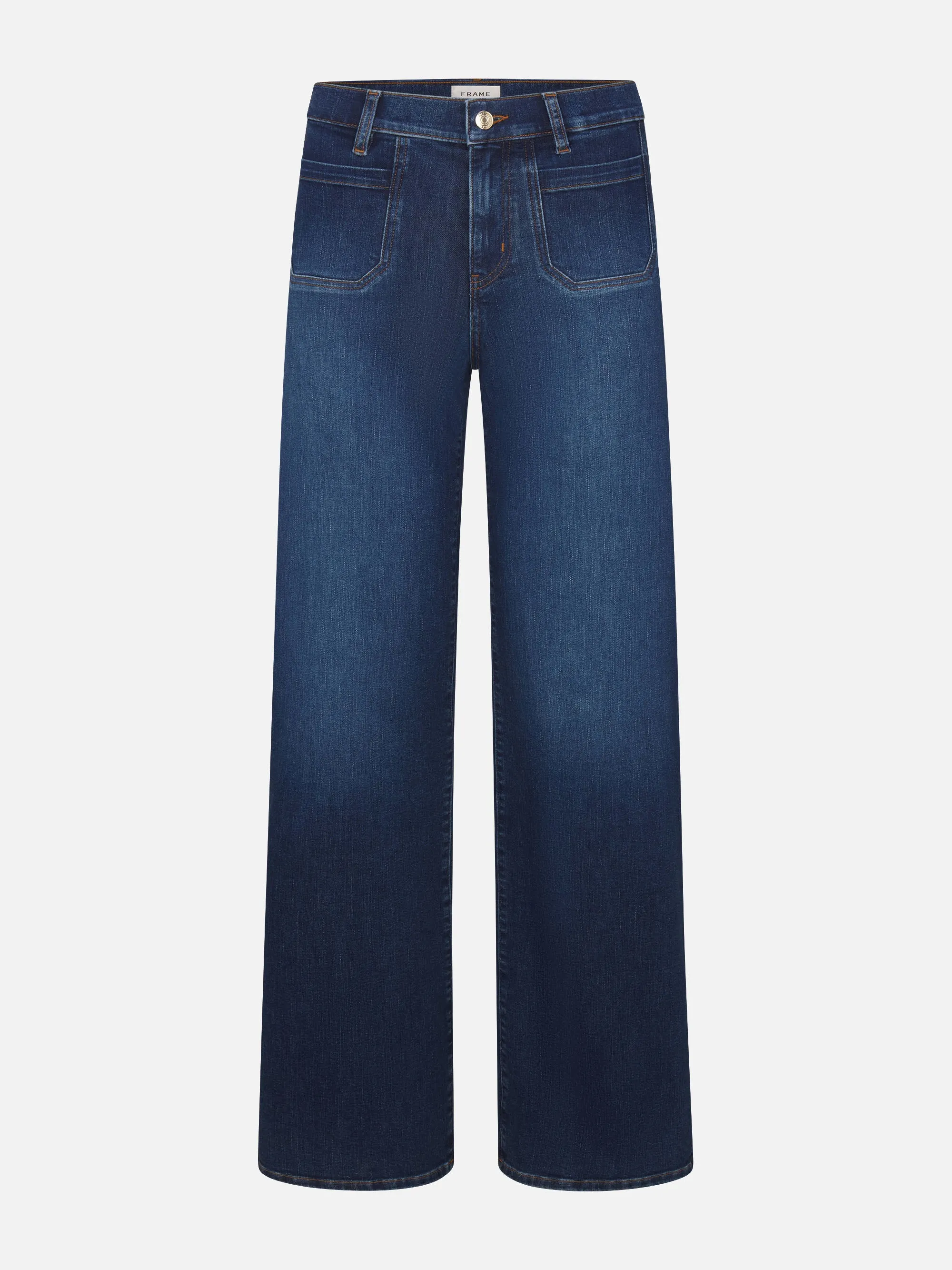 Le Slim Palazzo Long Modernist Pocket -- Savior sold by Frame Denim