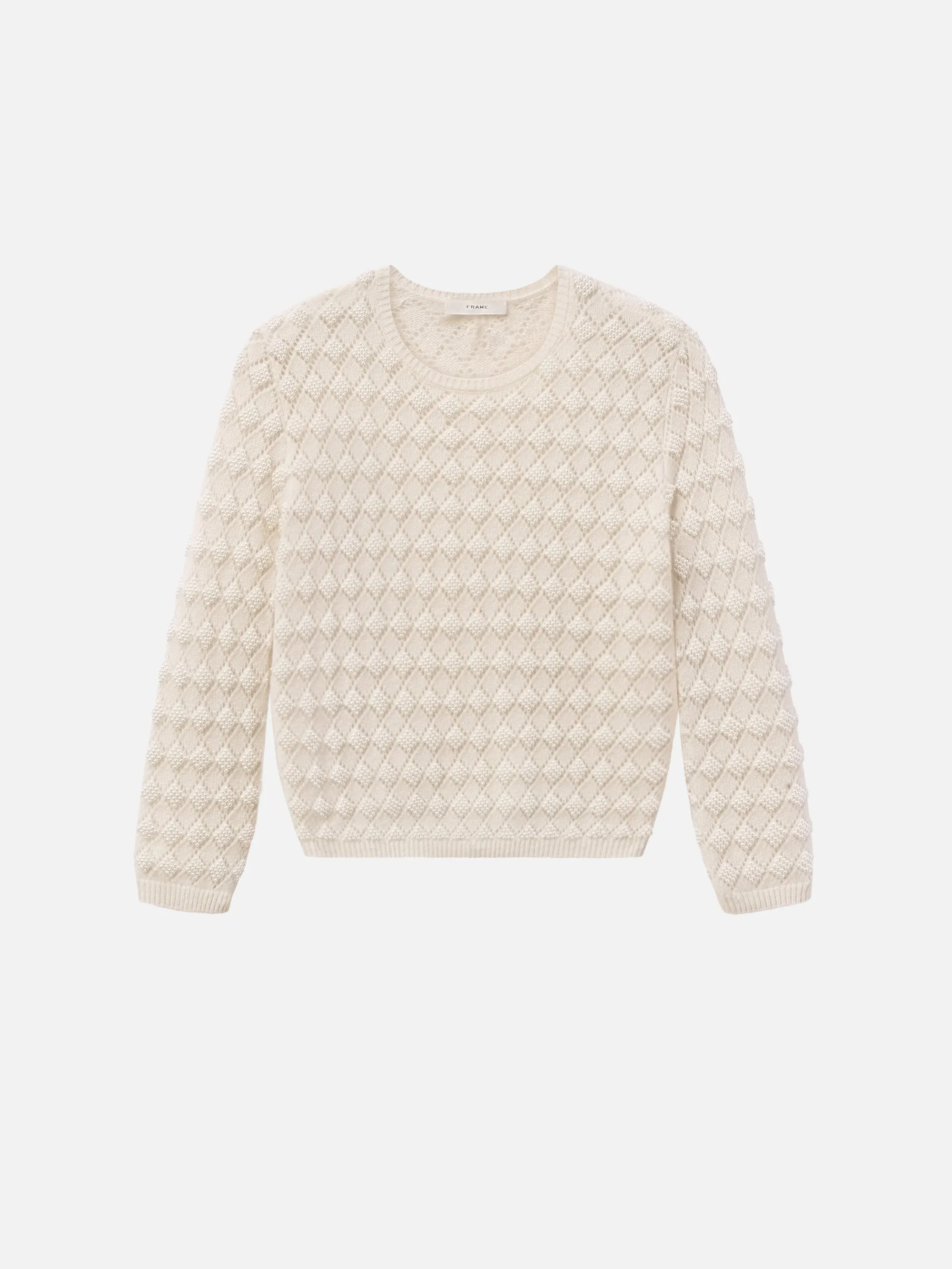 The Pearl Sweater -- Cream sold by Frame Denim