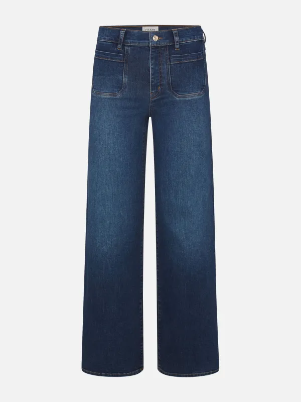 Le Slim Palazzo Modernist Pocket -- Savior sold by Frame Denim