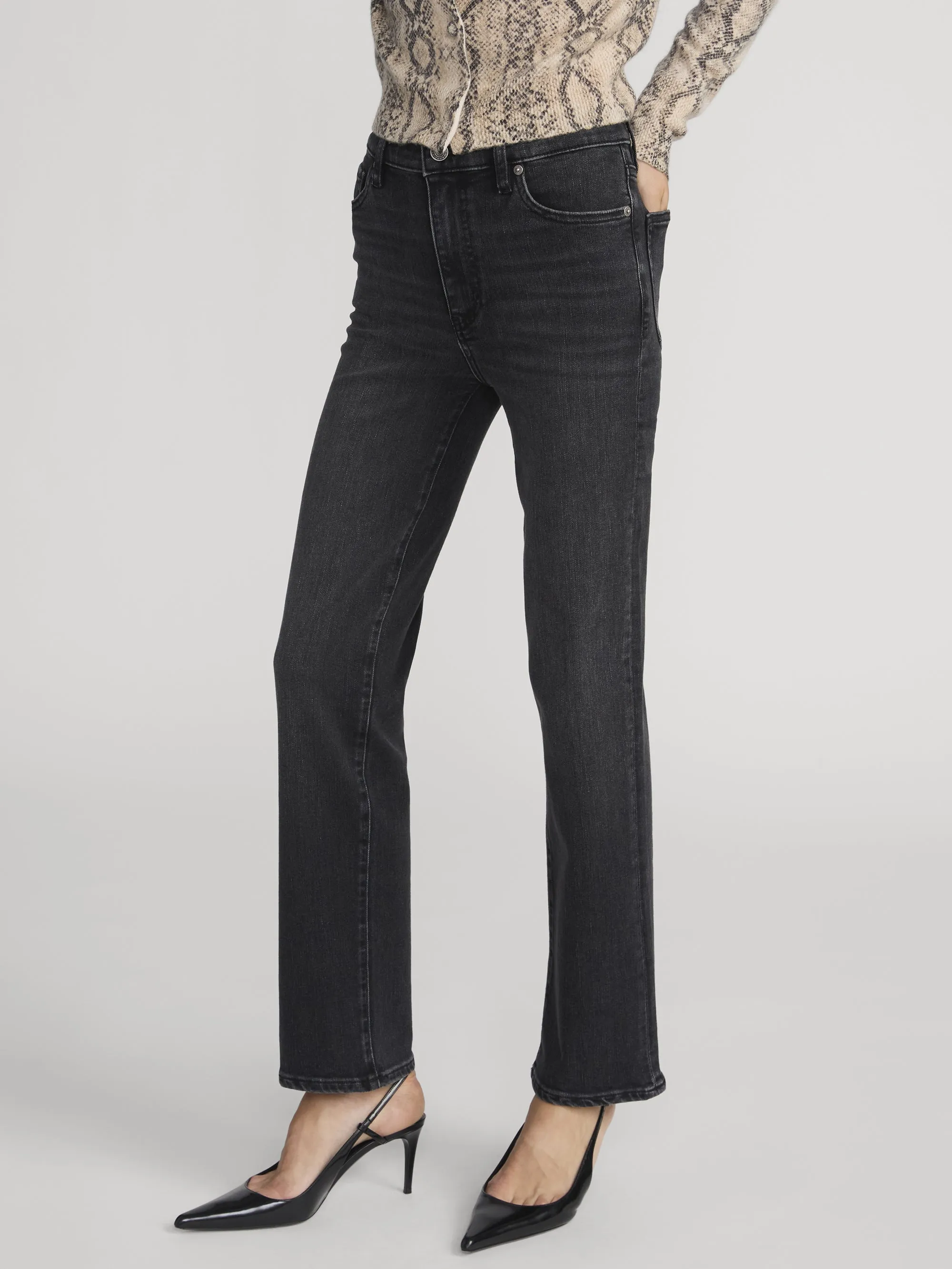 Le Sleek Straight -- Starship sold by Frame Denim product image thumbnail 5