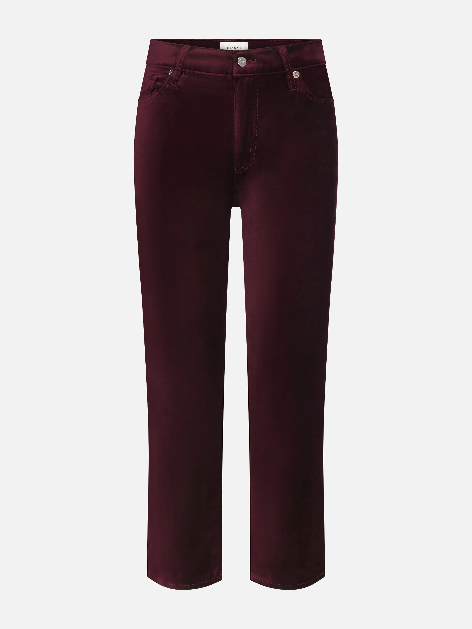 Le Sleek Straight -- Full Glass Velvet sold by Frame Denim