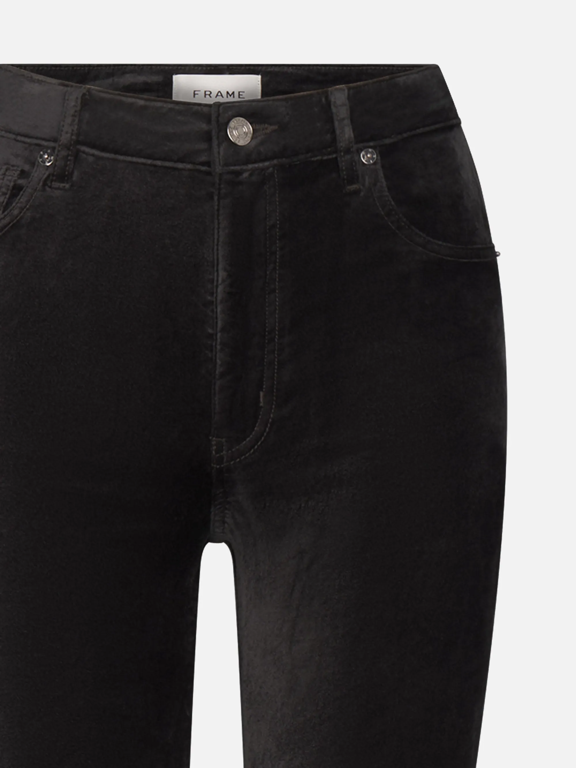 The Reboot Velveteen -- Green Smoke Velvet sold by Frame Denim product image thumbnail 2