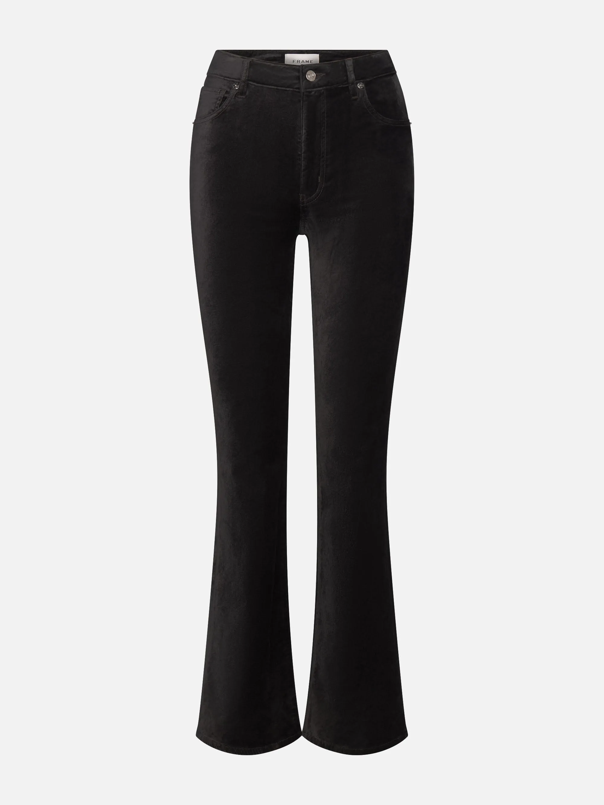 The Reboot Velveteen -- Green Smoke Velvet sold by Frame Denim