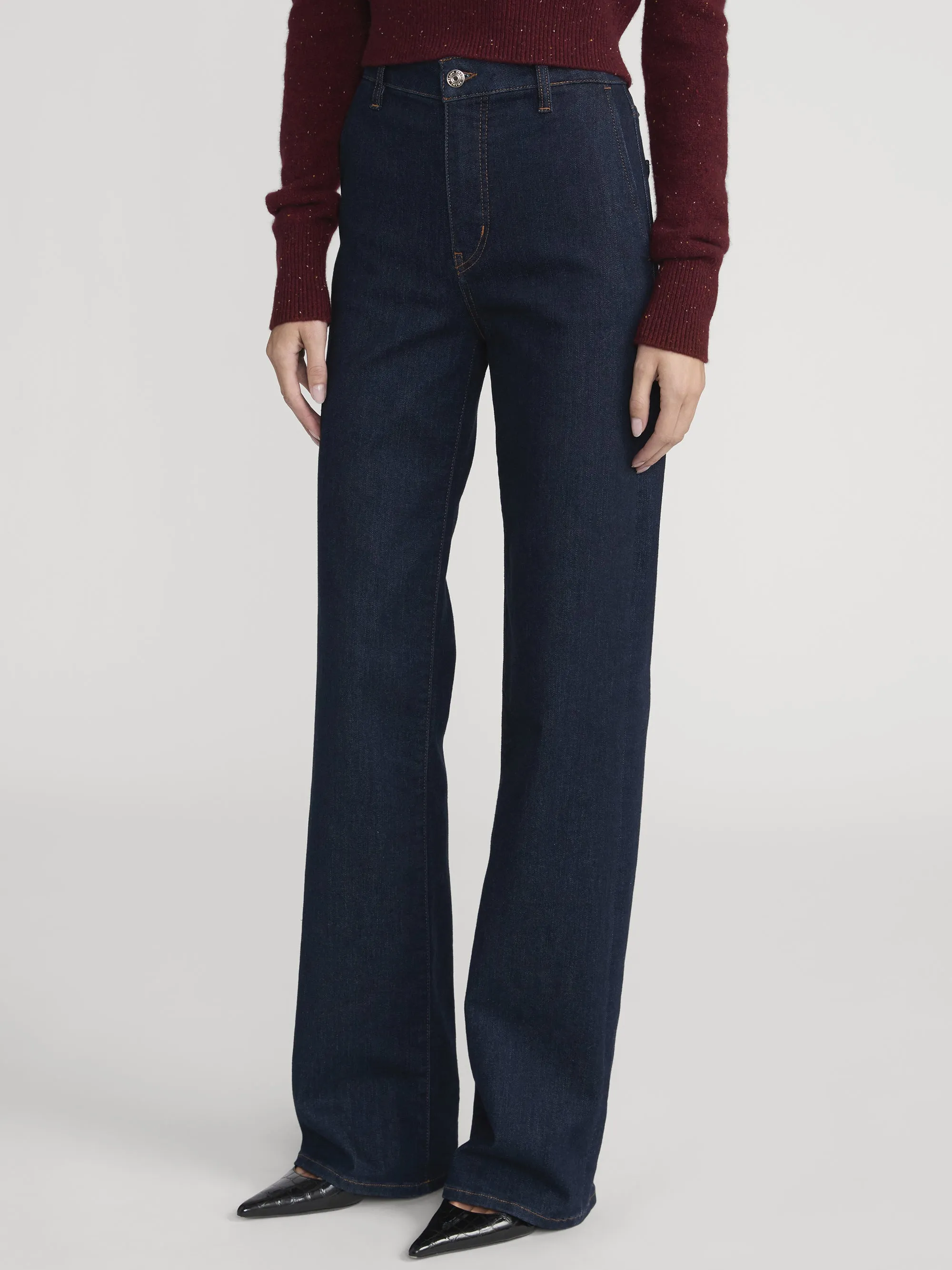 The Straight Trouser -- Rinse sold by Frame Denim product image thumbnail 5