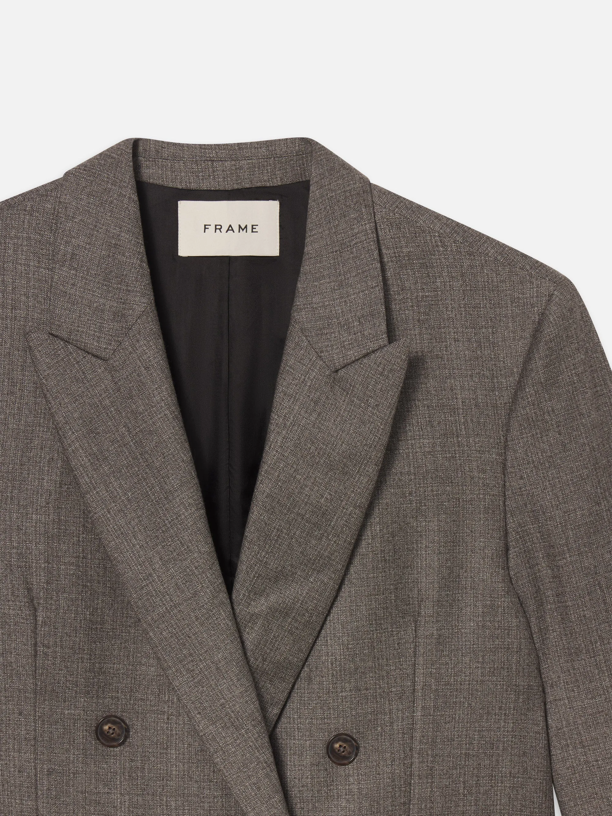 Double Breasted Blazer -- Light Taupe sold by Frame Denim product image thumbnail 2