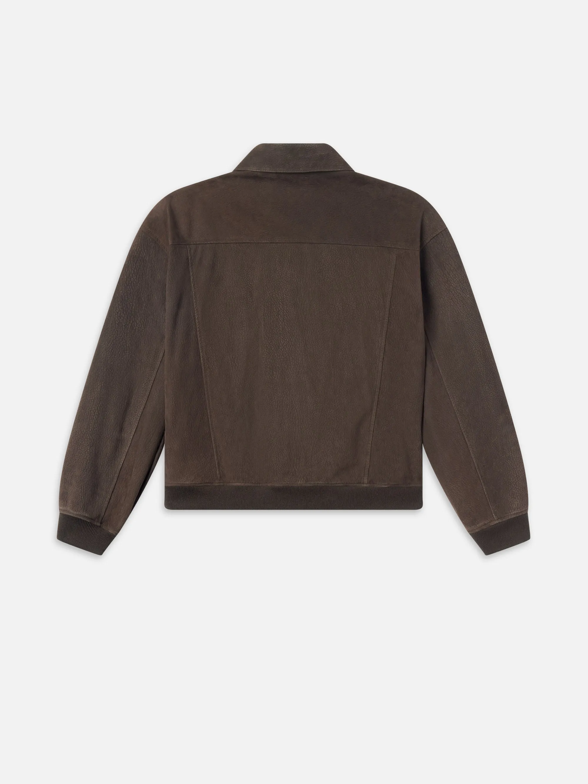 Retro Leather Jacket -- Dark Brown sold by Frame Denim product image thumbnail 3