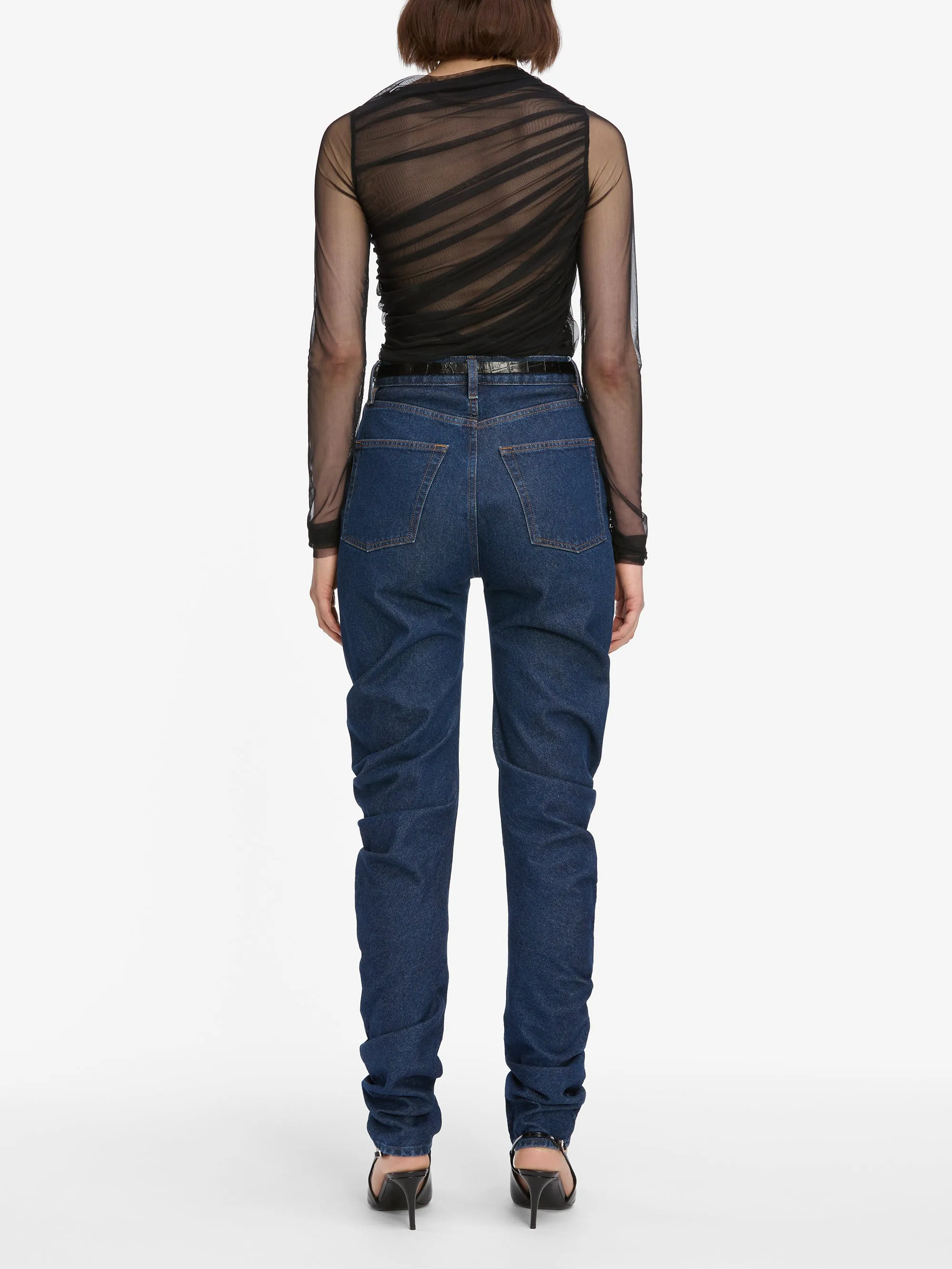 The Draped Top -- Black sold by Frame Denim product image thumbnail 5