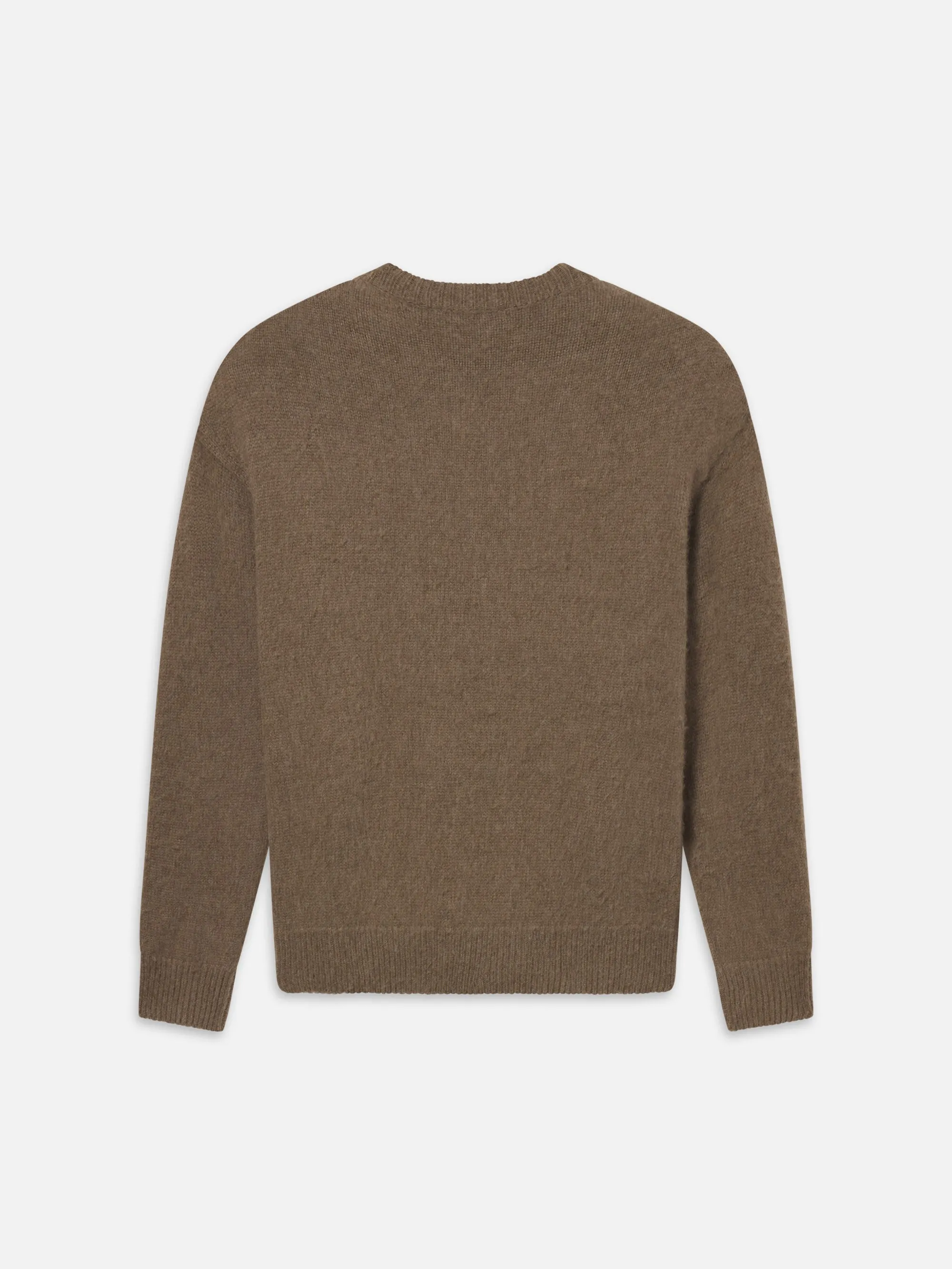 Brushed Cashmere V-neck Sweater -- Light Taupe sold by Frame Denim product image thumbnail 3