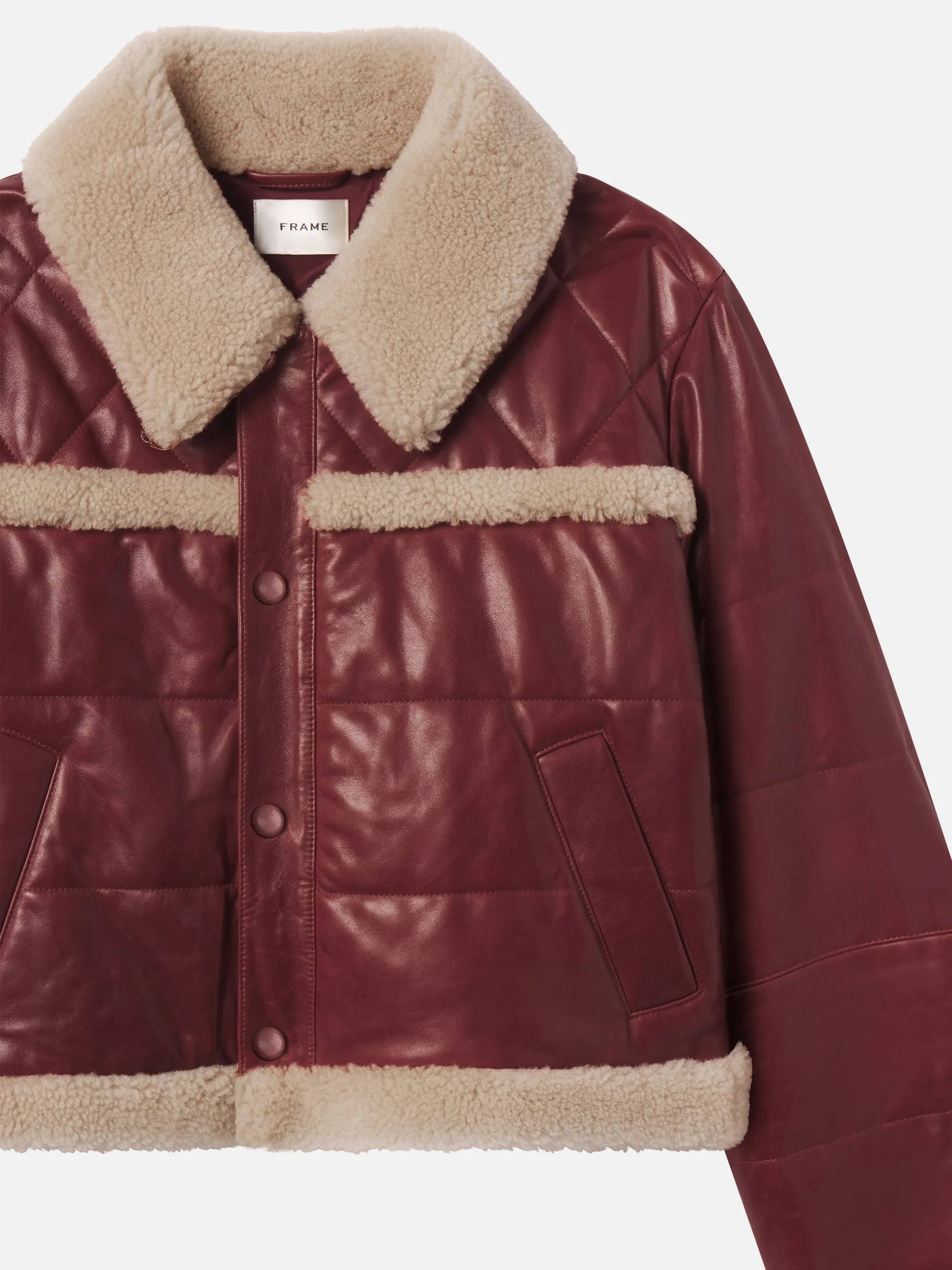 The Shearling Bomber -- Pinot sold by Frame Denim product image thumbnail 2