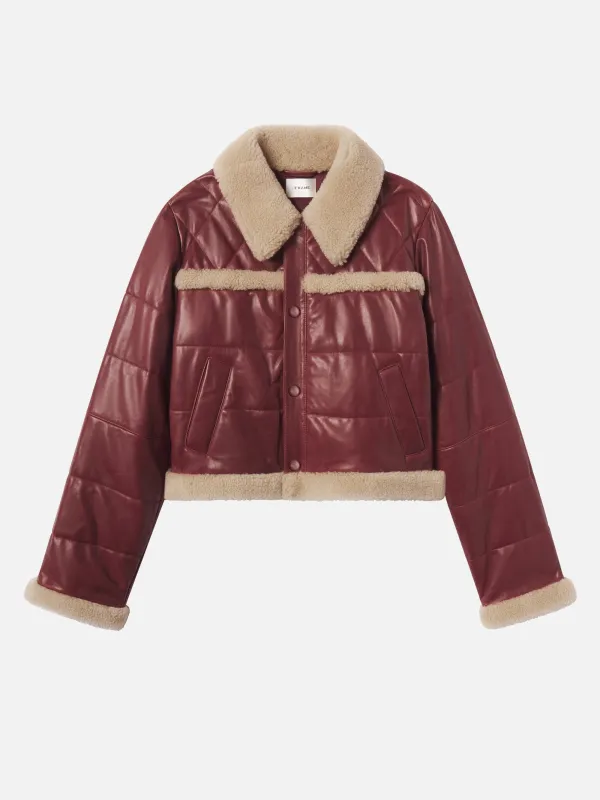 The Shearling Bomber -- Pinot made by Frame Denim