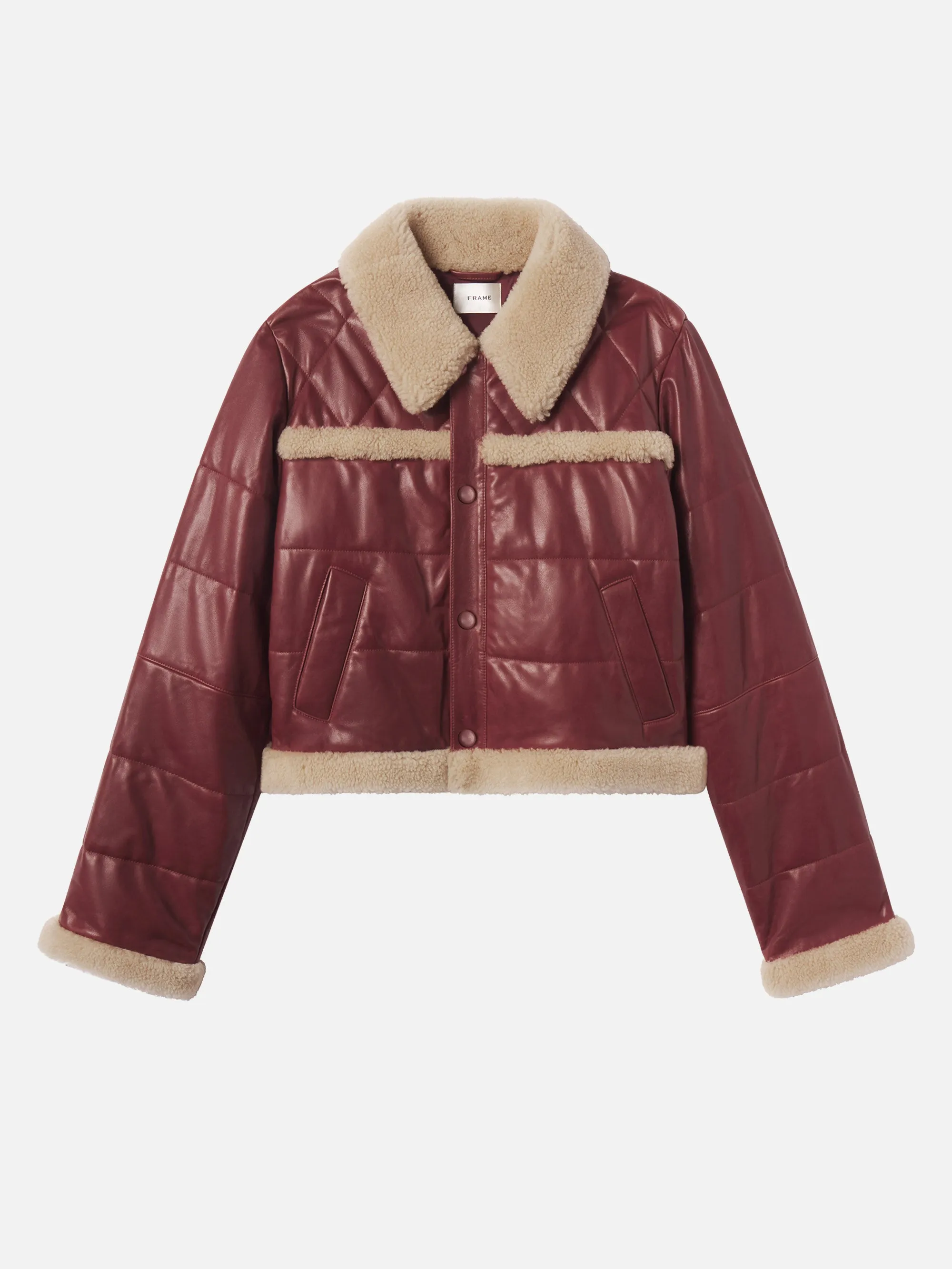 The Shearling Bomber -- Pinot sold by Frame Denim