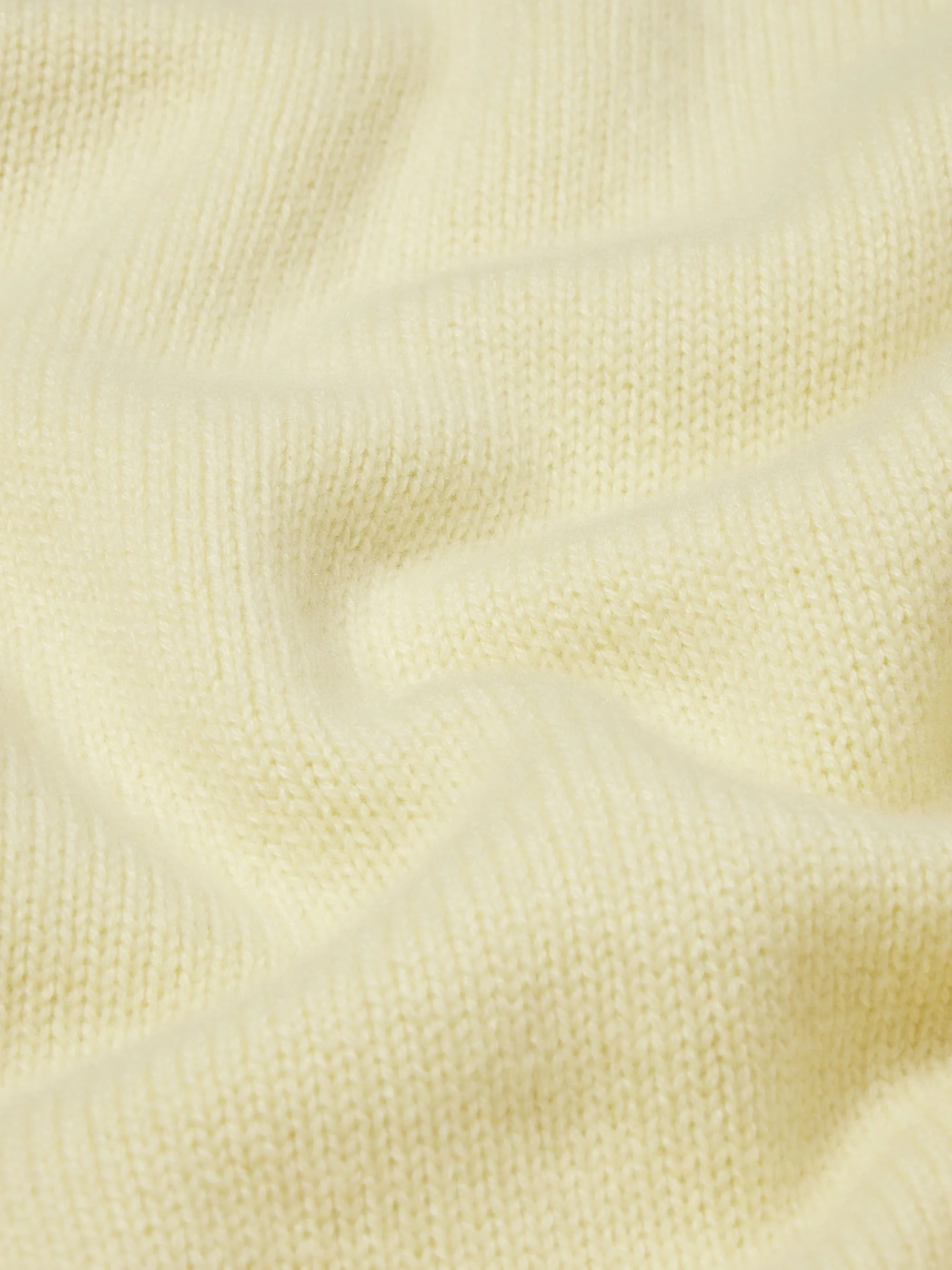 Cashmere Crewneck Sweater -- Pale Yellow sold by Frame Denim product image thumbnail 4