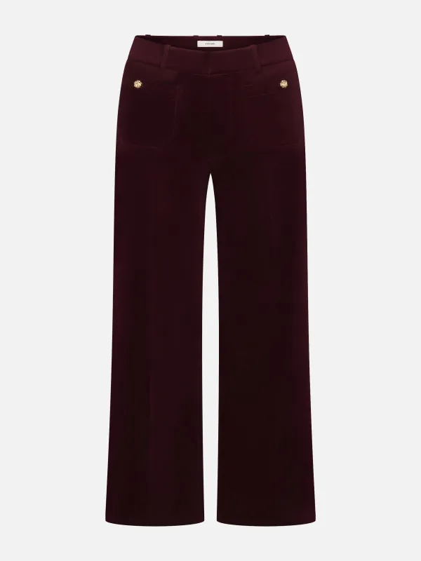 The Modernist Pocket Trouser -- Cabernet sold by Frame Denim