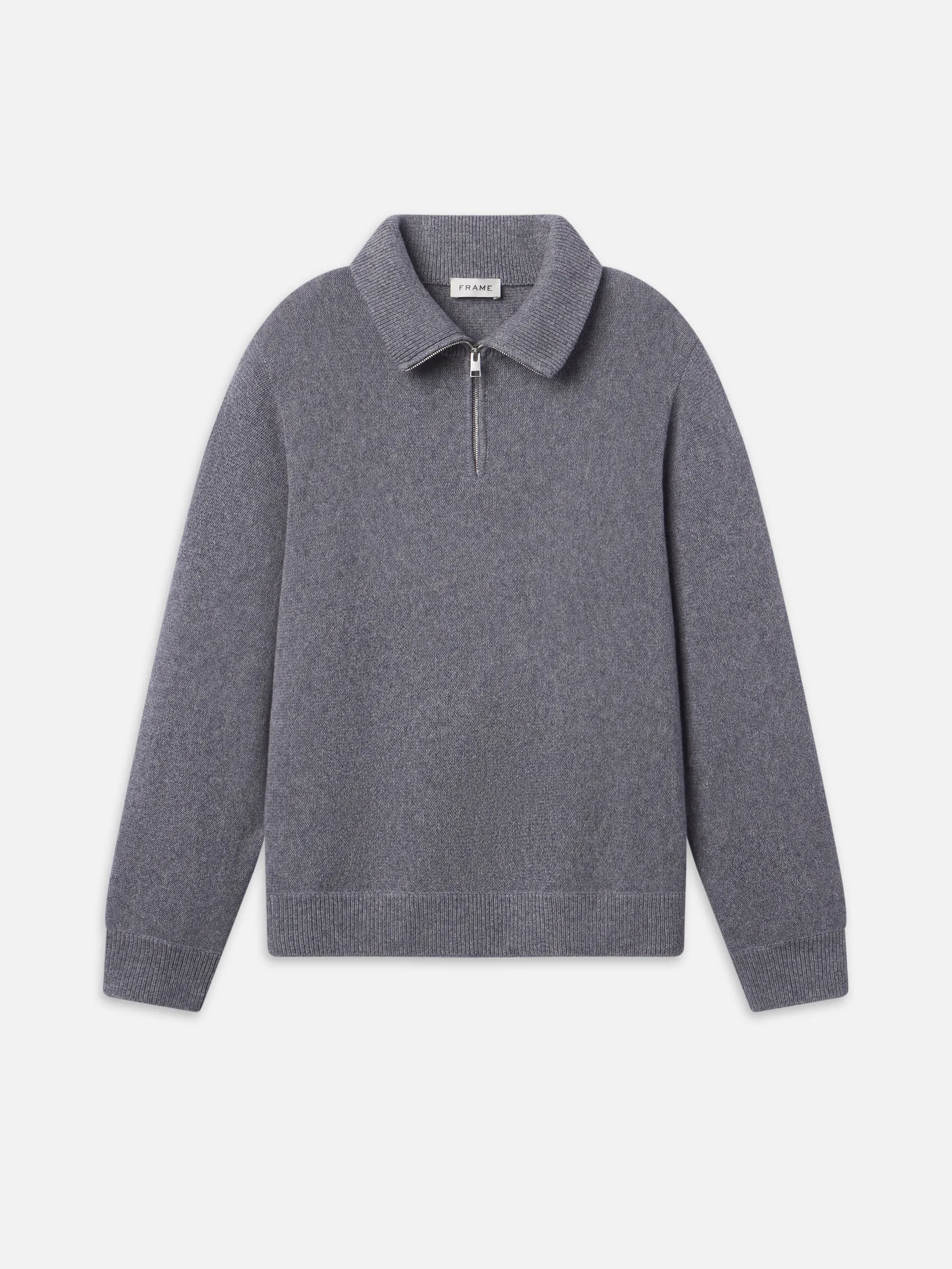 Zip Up Wool Sweater sold by Frame Denim