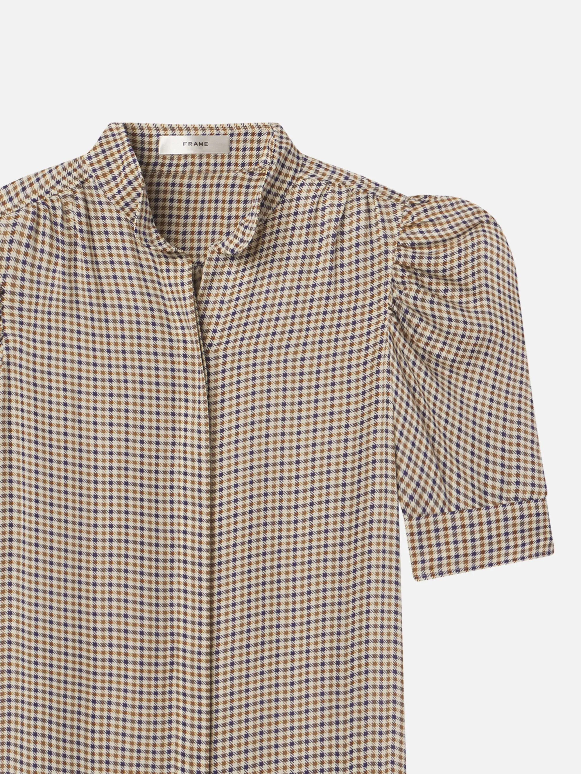 The Gillian Top -- Houndstooth Multi sold by Frame Denim product image thumbnail 2