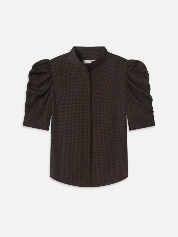 The Gillian Top -- Americano Multi sold by Frame Denim