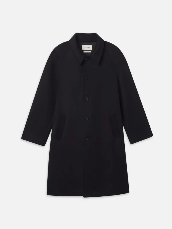 Wool Trench -- Black sold by Frame Denim