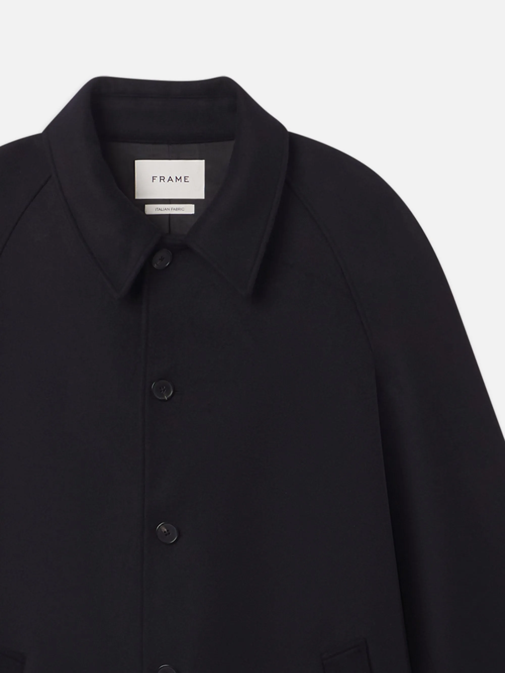 Wool Trench -- Black sold by Frame Denim product image thumbnail 4